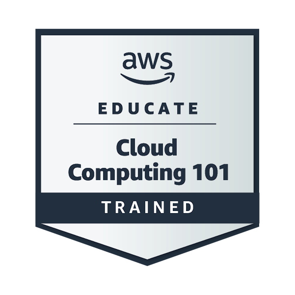 AWS Educate Introduction to Cloud 101 - Training Badge