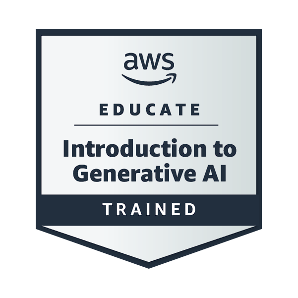 AWS Educate Introduction to Generative AI - Training Badge