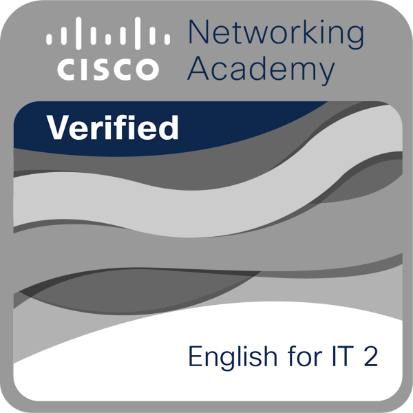 English for IT 2 badge