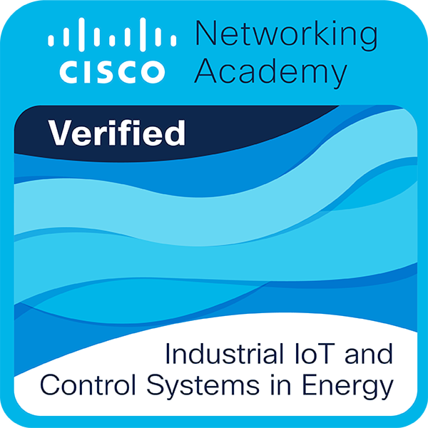 Industrial IoT and Control Systems in Energy badge